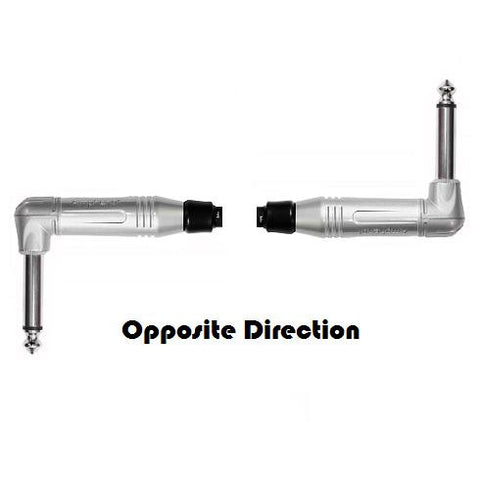Baldee Guitar Cable - Dual Right Angle Plugs