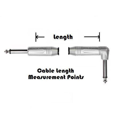 Pedal Cable Straight Plug-Right Angle Plug
