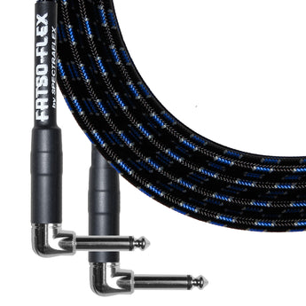 Fatso Flex Guitar Cable - Dual Right Angle Plugs