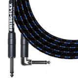 Fatso Flex Guitar Cable - Straight Plug-Right Angle Plug